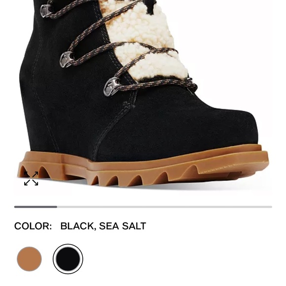 Sorel Joan of Arctic Wedge III Black size 8.5 - Picture 3 of 7